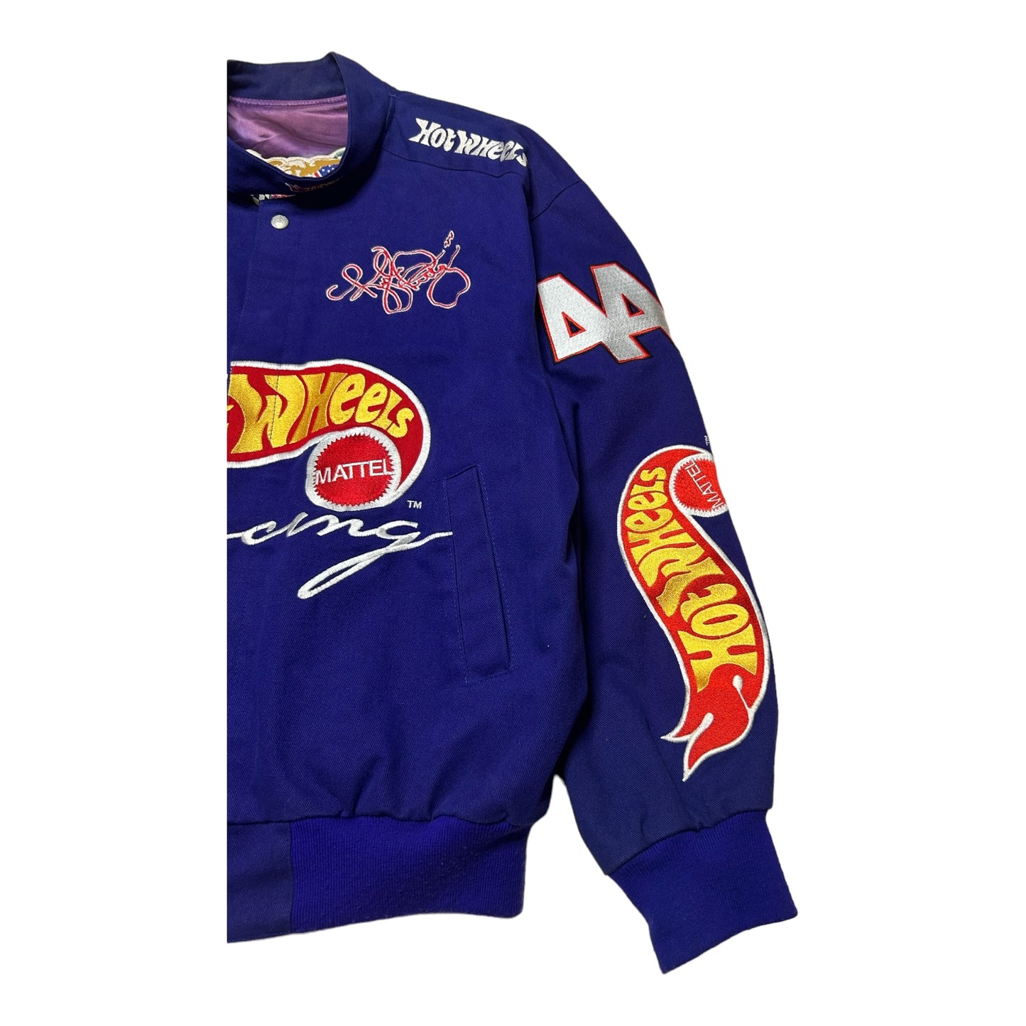 Rare '90 Hot Wheels Racing NASCAR Jeff Hamilton Jacket