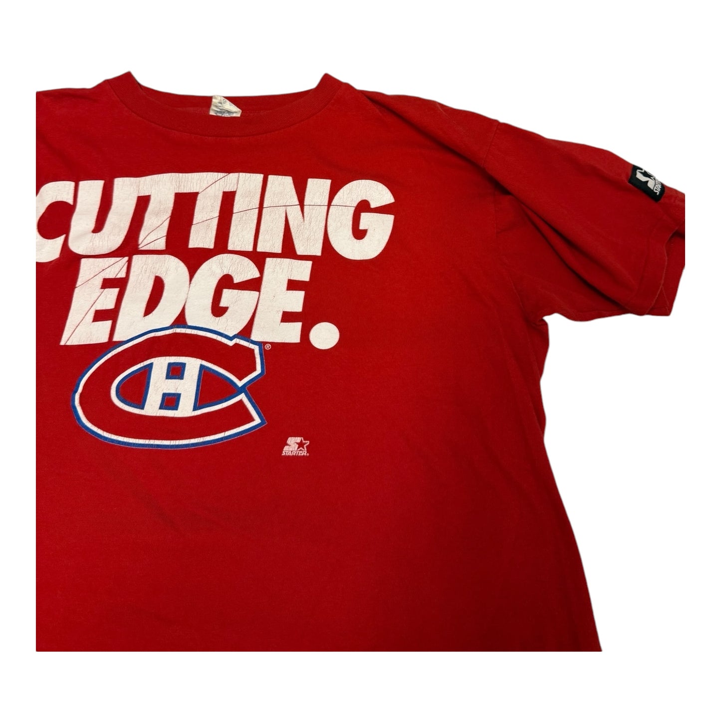 Vintage NHL Canadians Cutting Edge Tee