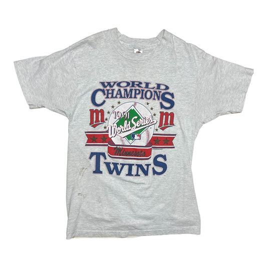 Vintage World Champions Twins MLB tee