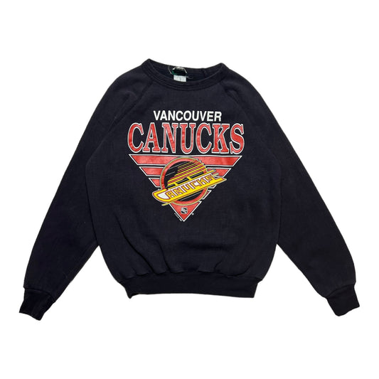 Vintage '89 Vancouver Canucks NHL Crewneck