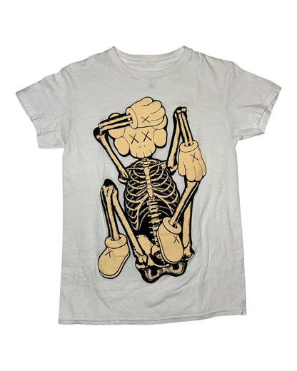 Kaws New Fiction Skeleton Skull Tee