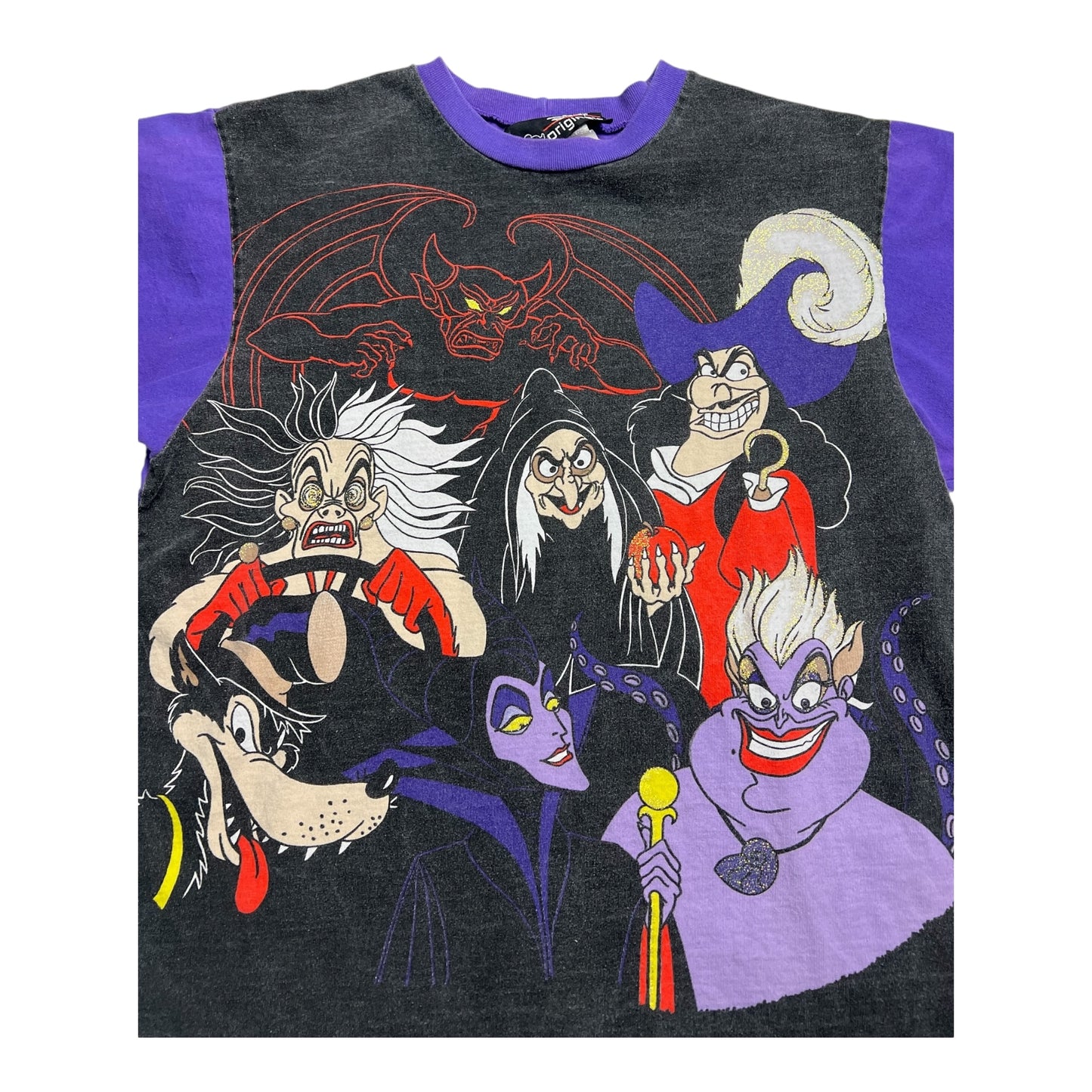 RARE Vintage Disney Villains Tee