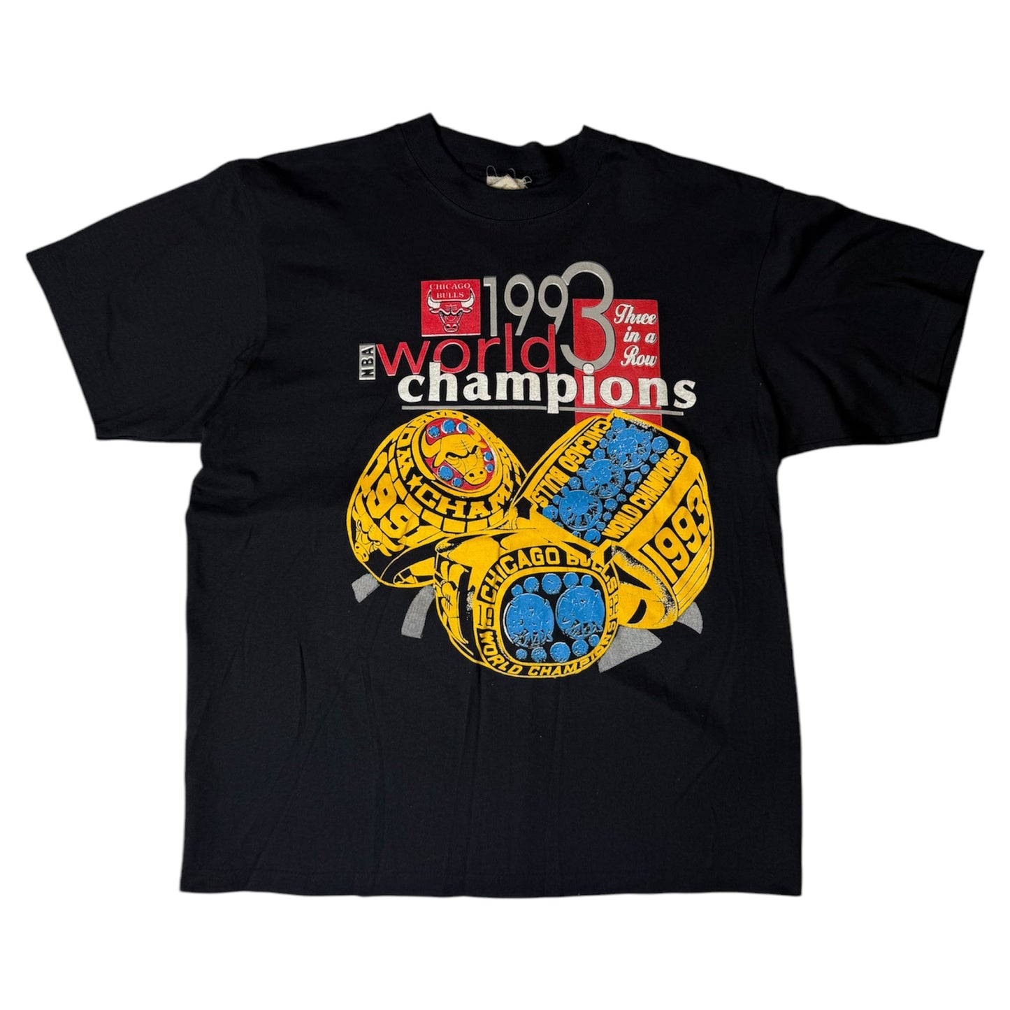 Vintage 1993 Bulls World Champions Tee