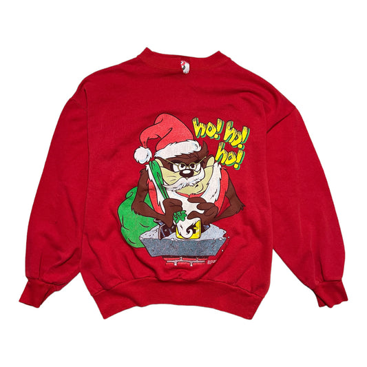 Vintage 90's Taz Christmas Crewneck