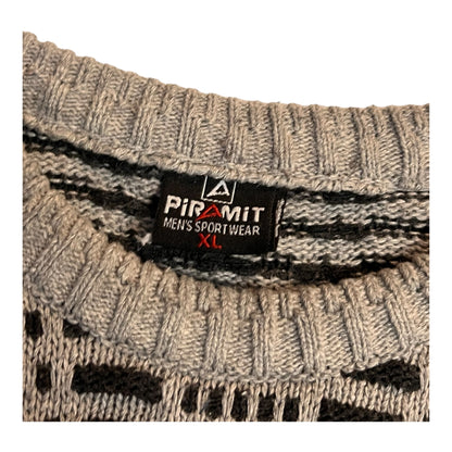 Vintage Piramit Knit Crew