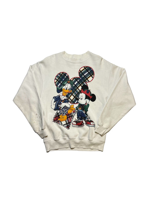 Vintage Mickey and Donald crewneck