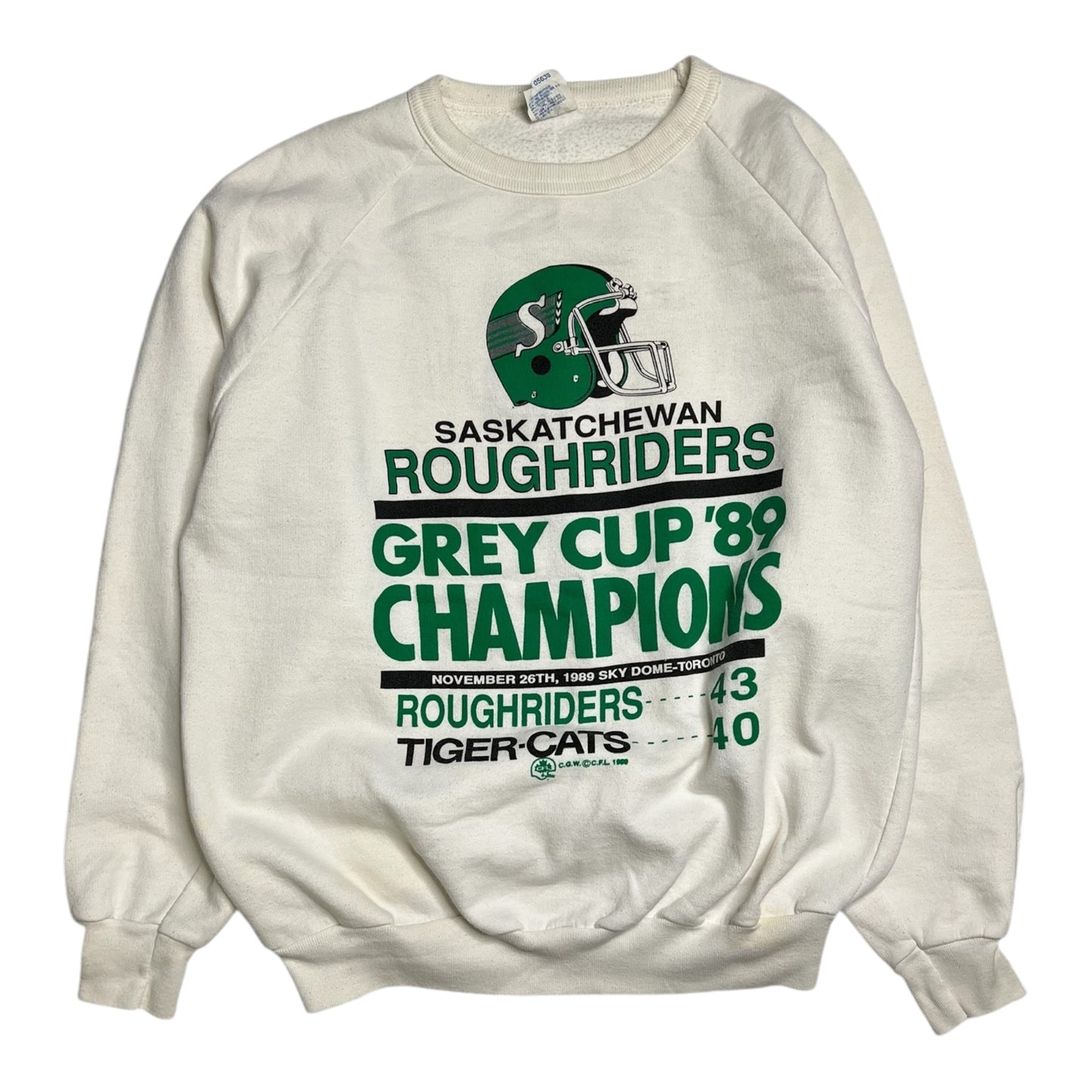 Vintage Sask Roughrider Crewneck