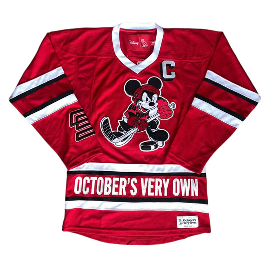 OVO x  Mickey Mouse Disney "OWLS" Hockey Jersey