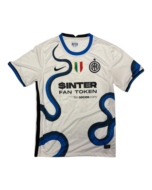 Inter Milan 21-22 Soccer Jersey white kit