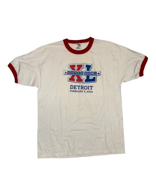 Vintage Super Bowl Detroit 06 T-shirt