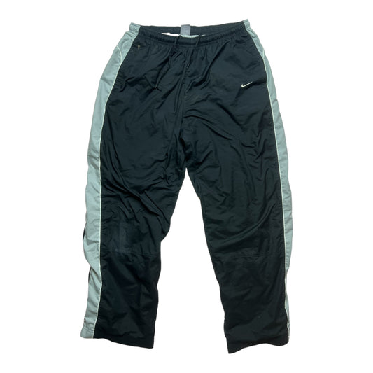2000s Nike Swoosh Track Pants grey/black