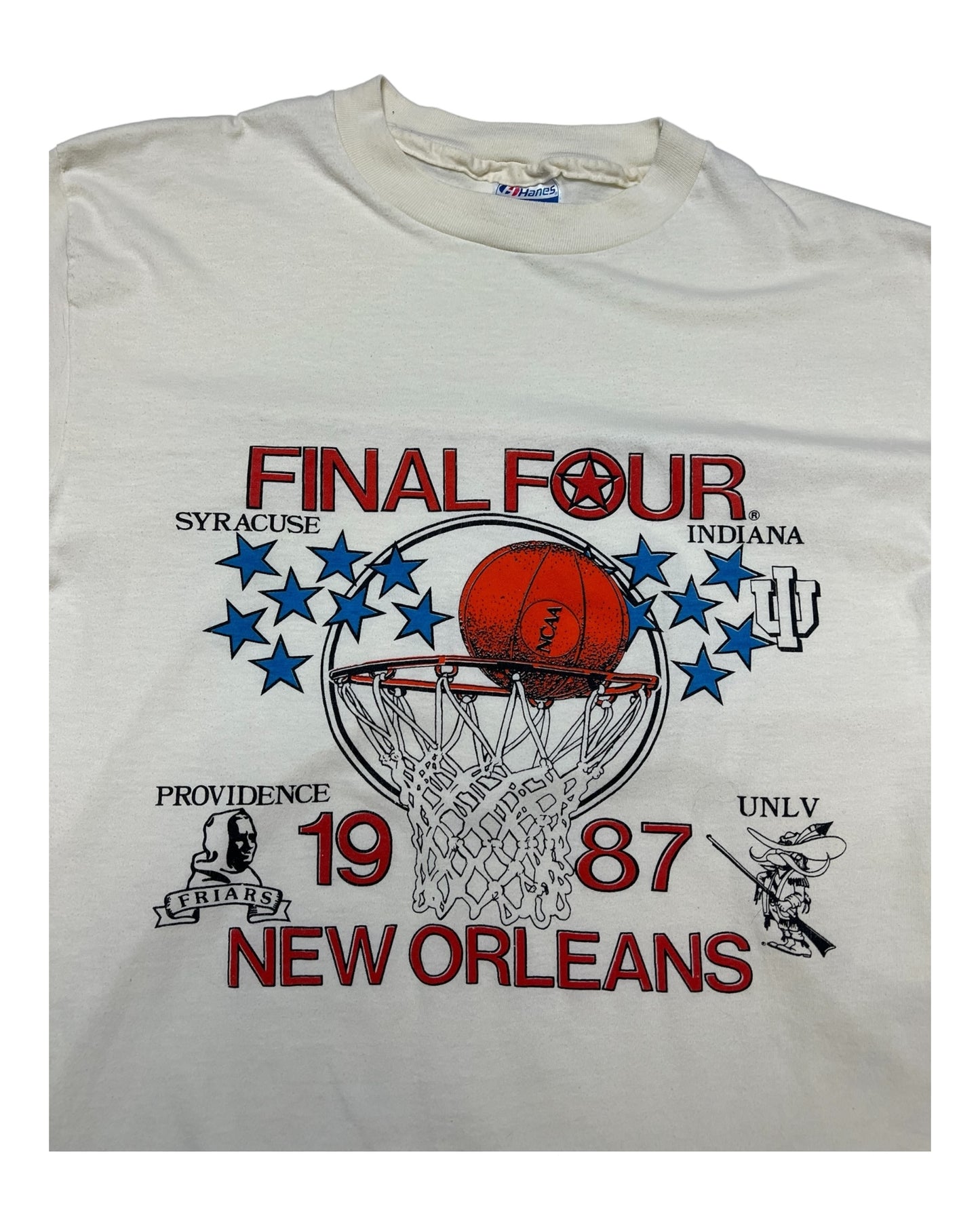 Vintage 1987 Final Four Ball Tee