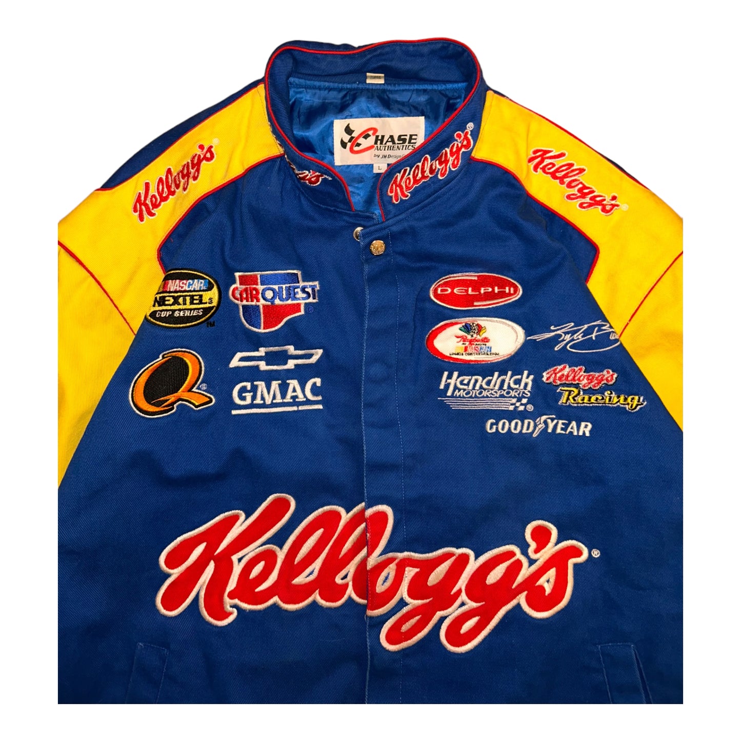 Vintage Kellogg's #5 Nascar Racing Jacket