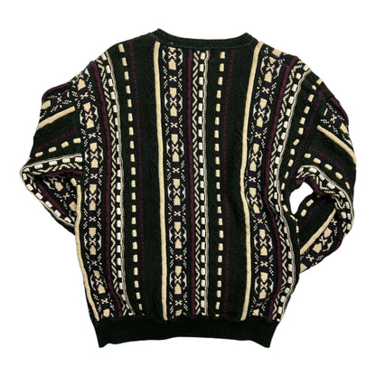 3D Vintage Knit Sweater