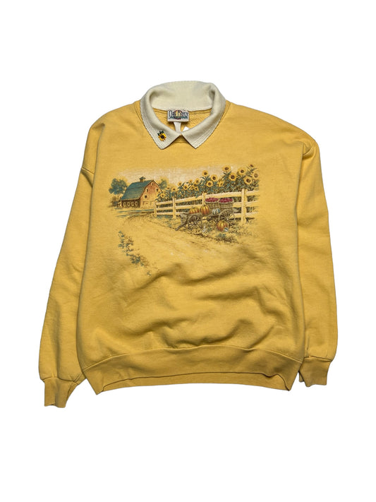 Vintage sunflower crewneck